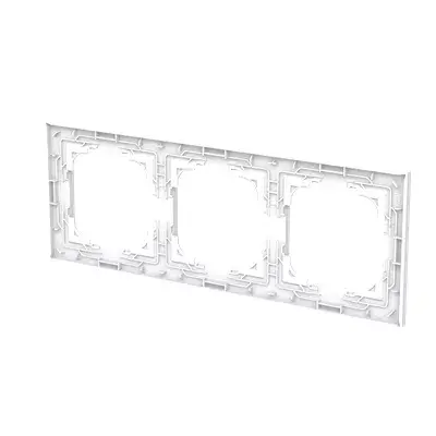 Busch-Jaeger 1723-44M 3-Gang Cover Frame Photo 4