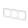 Busch-Jaeger 1723-44M 3-Gang Cover Frame Photo 4