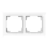 Busch-Jaeger 1722-44M 2-Gang Cover Frame Photo 2