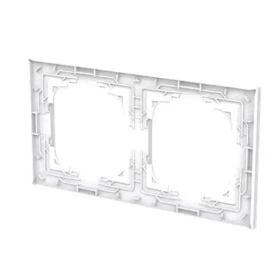 Busch-Jaeger 1722-44M 2-Gang Cover Frame Photo 4