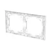 Busch-Jaeger 1722-44M 2-Gang Cover Frame Photo 4