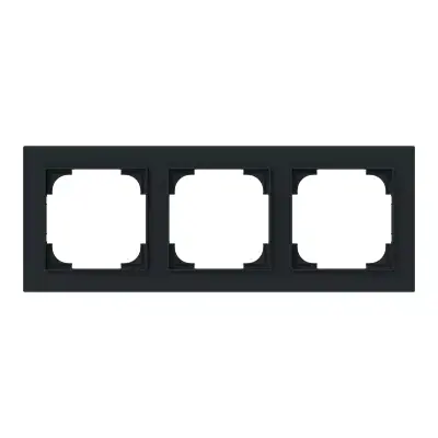Busch-Jaeger 1723-45M 3-Gang Cover Frame Photo 2