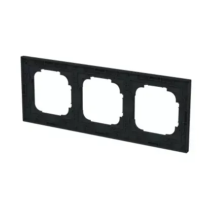 Busch-Jaeger 1723-45M 3-Gang Cover Frame Photo 4