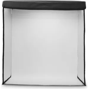 Mini foto studija HAMA salokāma kaste ar LED gredzenu 50×50 cm, modelis 00004664