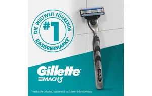 Gillette Razor Mach3 with 1 Blade — manual cartridge razor, 1 blade included