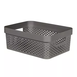 Storage box Curver Infinity Recycled 11L 36×27×14 cm dark grey