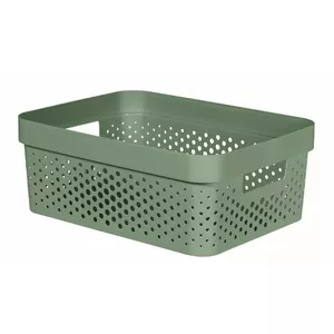 Storage box Curver Infinity Recycled 11L, 36×27×14 cm, green