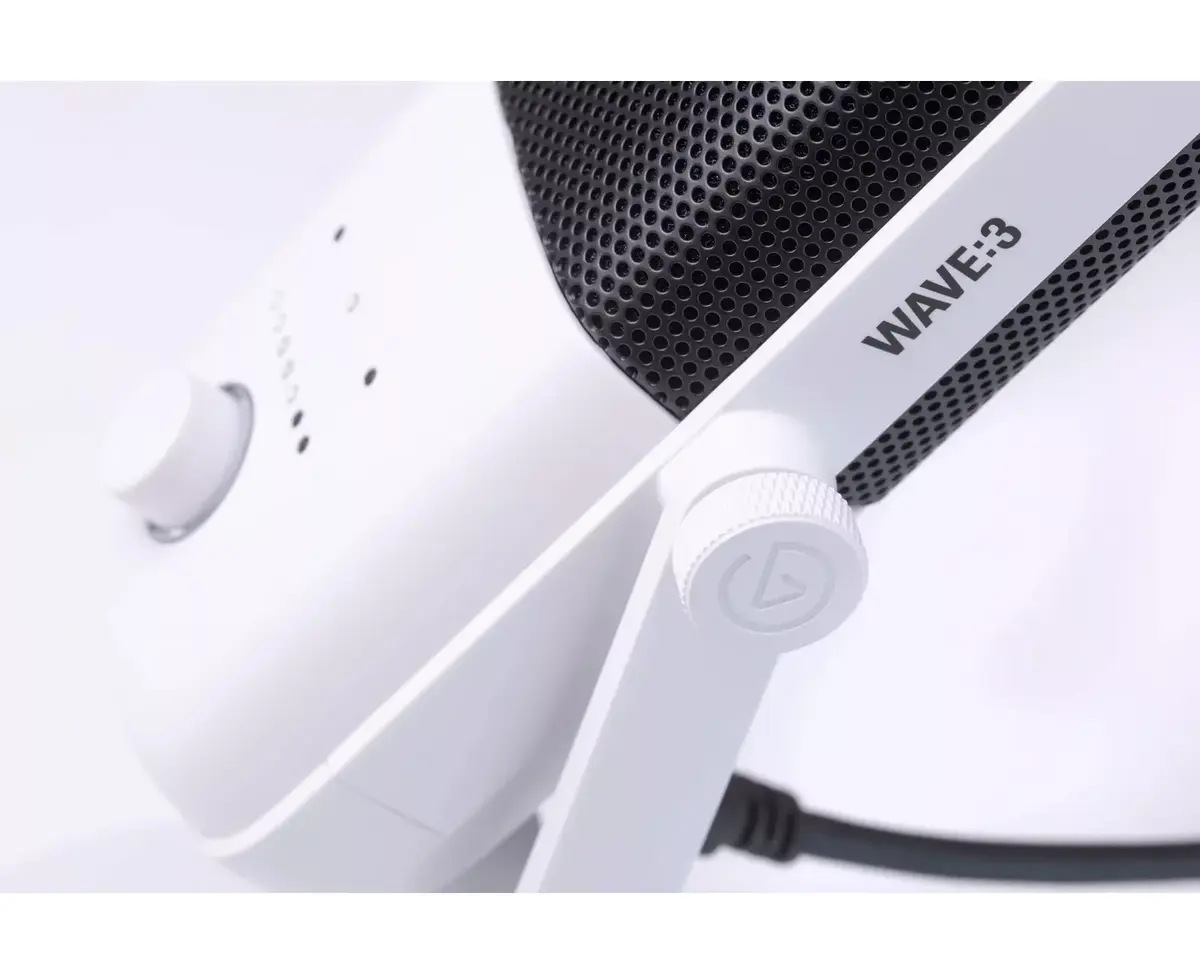Настольный микрофон Elgato Wave 3 — белый Photo 2