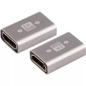 HDMI-A connector ShiverPeaks 10-01056 metal, supports up to 8K resolution