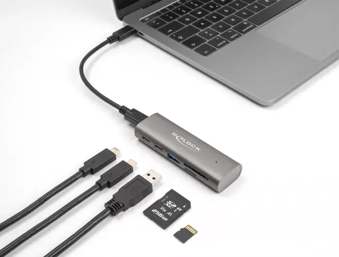 DeLOCK 3 Port USB Hub 10 Gbps Photo 3