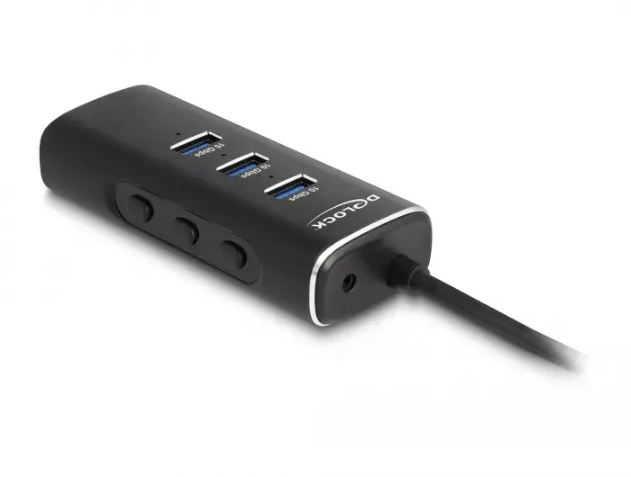 DeLOCK 3 Port USB Hub 10 Gbps Photo 2