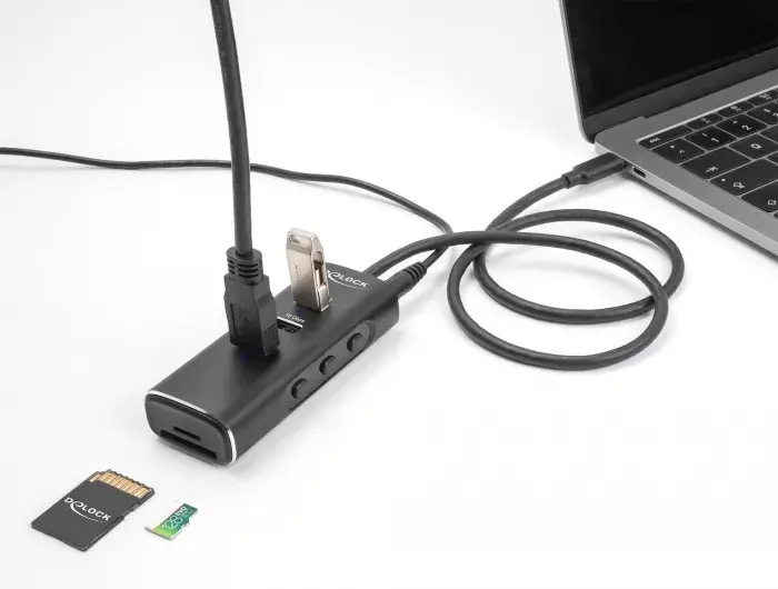 DeLOCK 3 Port USB Hub 10 Gbps Photo 4