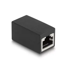 Адаптер DeLOCK RJ45 jack to RJ45 jack Cat.6 черный