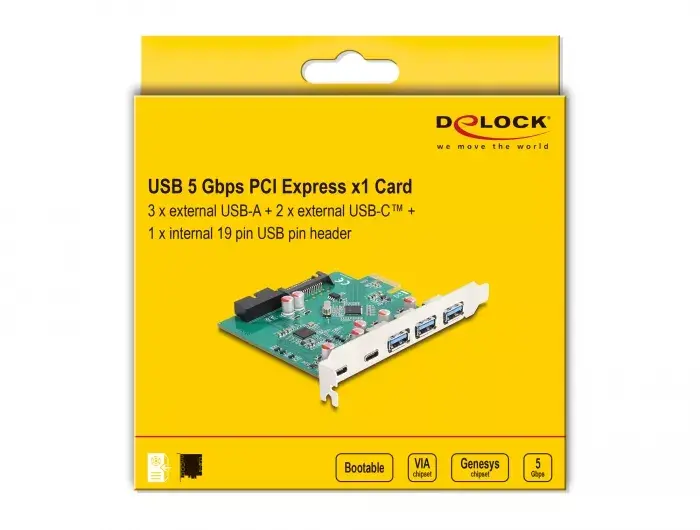 DeLOCK USB PCI Express x1 Card 90109 Photo 4