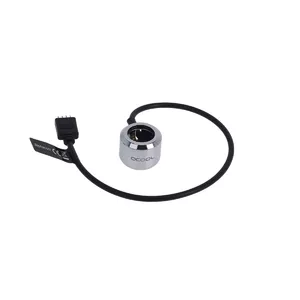 LED ring Alphacool Aurora HardTube Black Chrome 20mm 2.5cm 13g