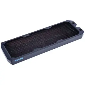 Радиаторный блок Alphacool NexXxos ST30 Черный Латунь Медь Сталь 124x400x30мм