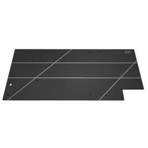 Backplate Alphacool Eisblock Aurora Black Aluminium 267mm