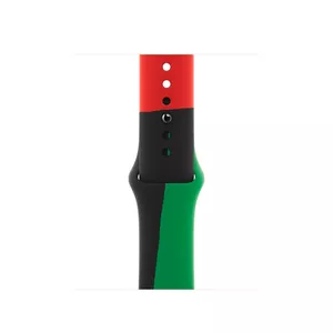 Apple MUQ53ZM/A Smart Wearable Accessories Band Black, Green, Red Fluoroelastomer