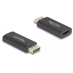 Адаптер DeLOCK Active DisplayPort 1.4 to HDMI 8K HDR Черный