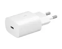 Lādētājs Samsung EP-TA800EWE USB-C 3A ātrā uzlāde balts