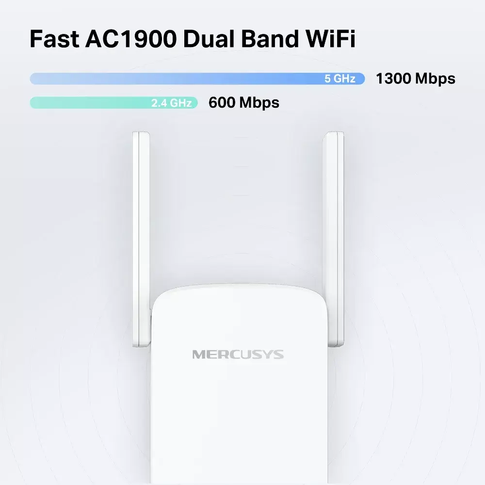 Сетевой репитер Mercusys AC1900 Wi-Fi Range Extender Photo 4