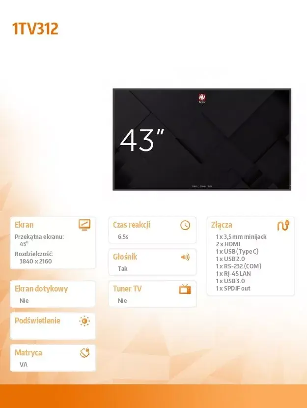 Монитор AVTEK INFORMACION DS 45 Photo 5