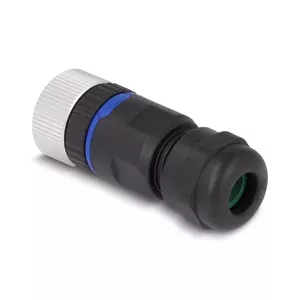 M12 разъем A-кодированный 8 контактный женский DeLOCK 60538 с винтовым соединением