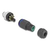 DeLOCK M12 разъем A-кодированный 8 контактный мужской Photo 3