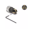 DeLOCK M8 разъем A-кодированный 3-pin женский Photo 3