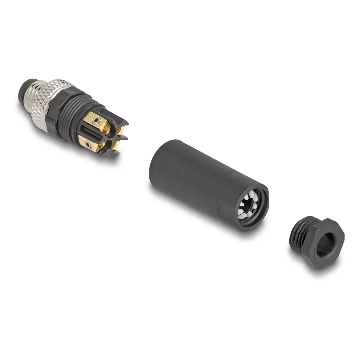 DeLOCK M8 Connector A-coded 4 pin male Photo 5
