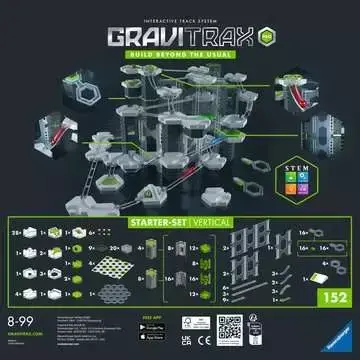 Игровой набор для мраморной трассы Ravensburger GraviTrax PRO Starter-Set Vertical Photo 2