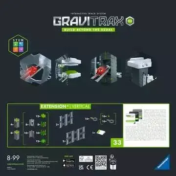 Игровой набор мраморной трассы Ravensburger GraviTrax PRO Extension Vertical Photo 2
