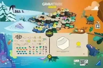 Rotaļlieta marbles trase Ravensburger GraviTrax Junior Starter-Set XXL Planet Photo 2