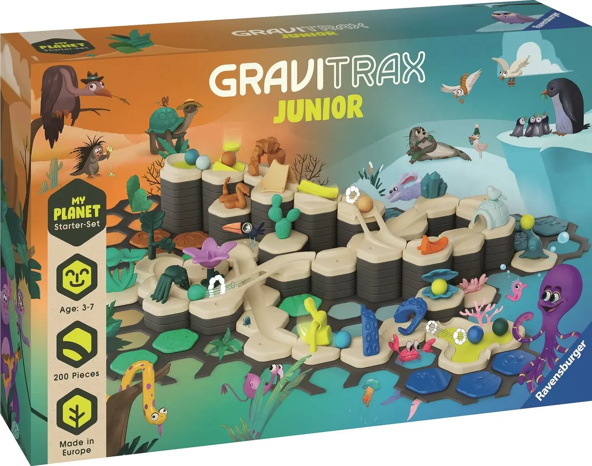 Rotaļlieta marbles trase Ravensburger GraviTrax Junior