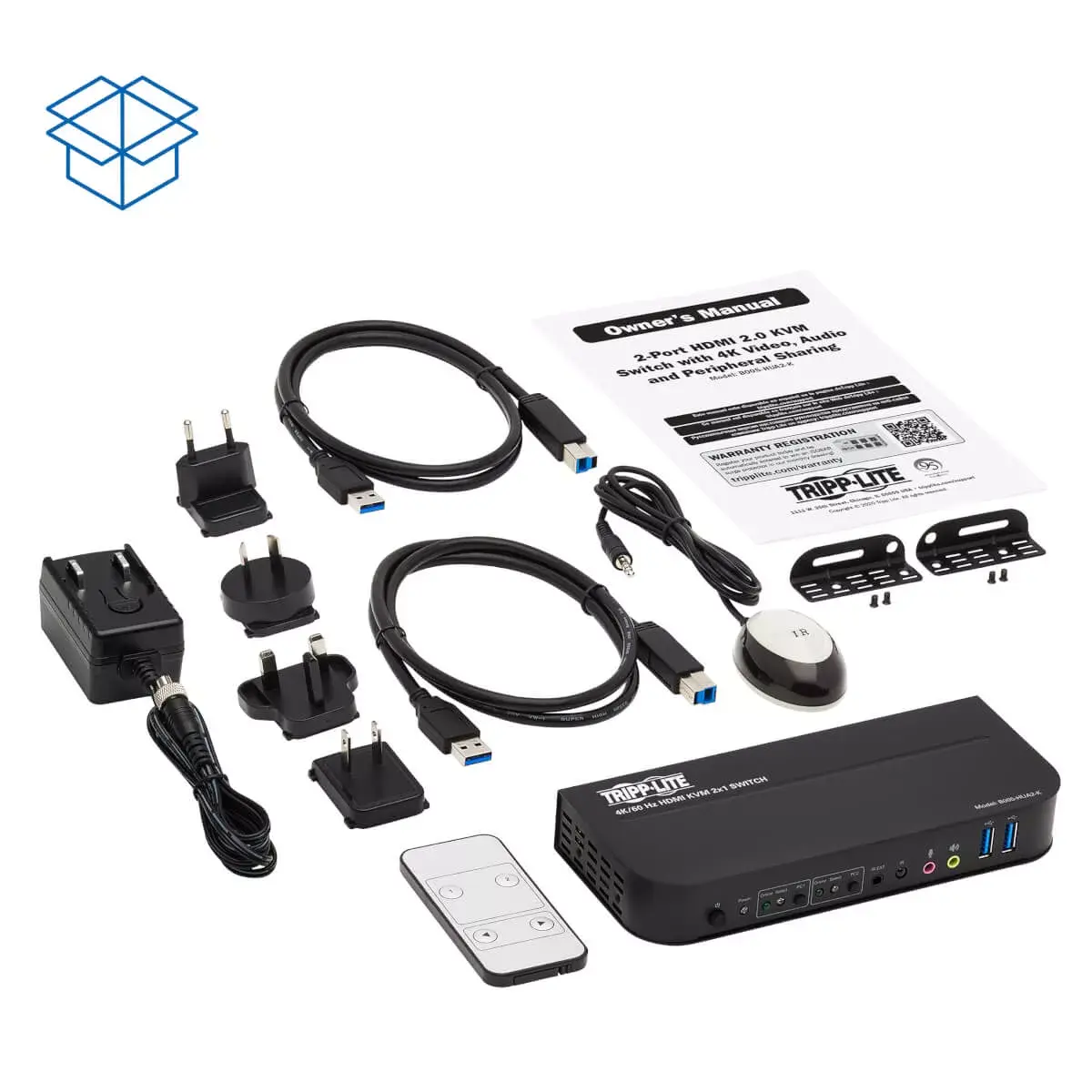 KVM переключатель Tripp Lite B005-HUA2-K Photo 7