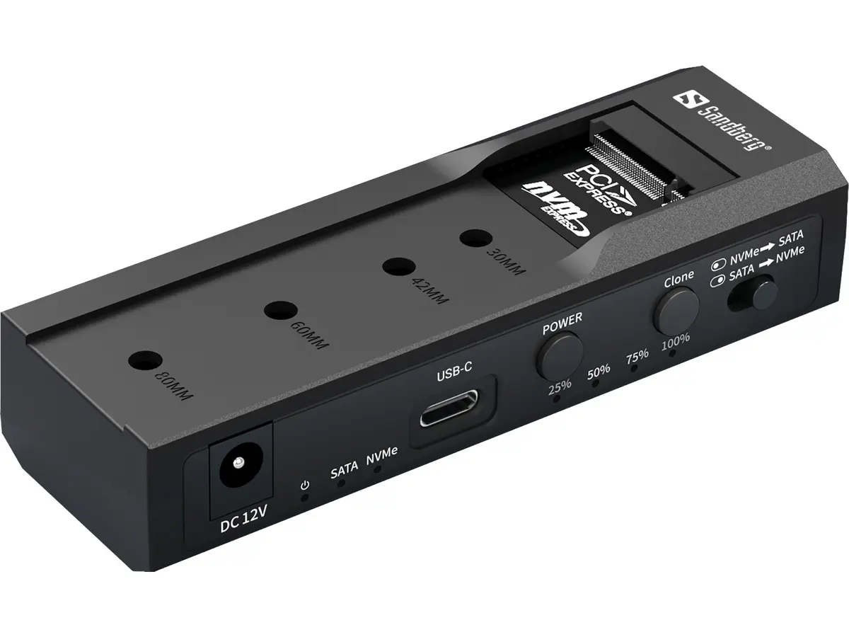 Sandberg USB 3.2 klonētājs un