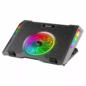 Laptop Cooling Pad Evolveo ANIA16 43.2 cm 5 Fans Black