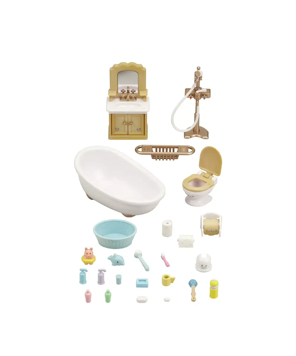 Epoch Sylvanian Families Country Bathroom Set rotaļlieta Photo 2