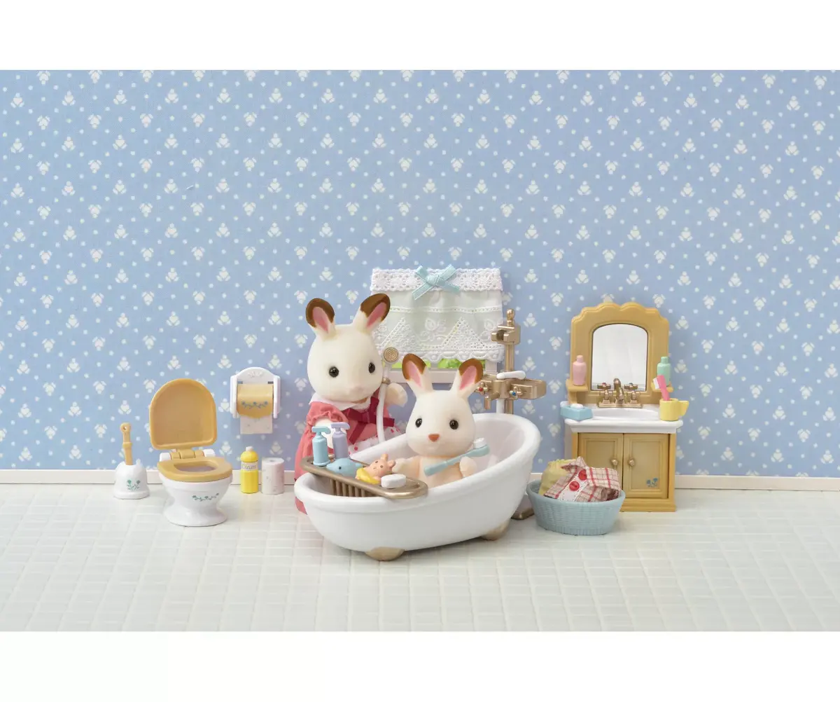 Epoch Sylvanian Families Country Bathroom Set rotaļlieta Photo 3