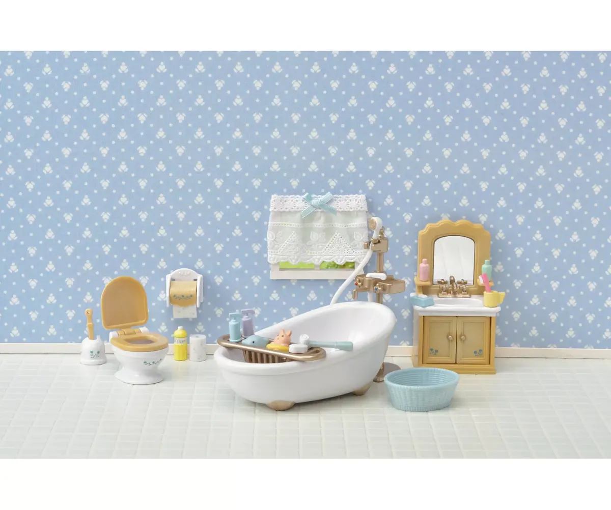 Epoch Sylvanian Families Country Bathroom Set rotaļlieta Photo 4