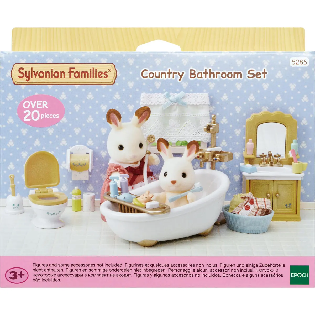Epoch Sylvanian Families Сельский набор ванной Photo 8