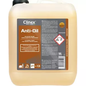 Средство для сильно загрязнённых масляных покрытий Clinex Anti-Oil от Clinex — для удаления масла и жира, 10 л