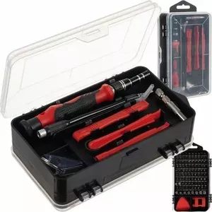 Precision mechanical tool set Bigstern 110 pcs — compact kit for small repairs and electronics