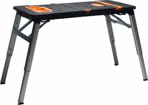 Складной мастерский верстак AWTools AW30580 — многофункциональный складной рабочий стол 7-в-1, портативный
