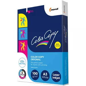 Inapa Color Copy Papīrs DIN A3 100 g/m² 500 Loksnes Balts