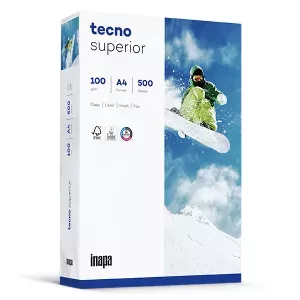 Бумага для печати Inapa Superior 100 г/м² A4 (210×297 мм) 500 листов Белая