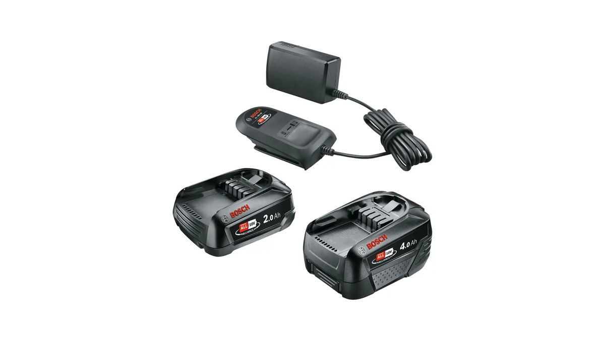Bosch Starter-Set 18V akumulatoru un lādētāja