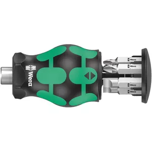 Multi-bit screwdriver Wera Kraftform Kompakt Stubby Magazin 4