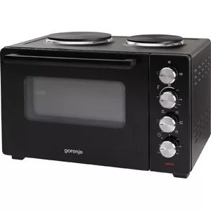 Электрический набор кухонных приборов Gorenje OM30GBX 2 зоны черный