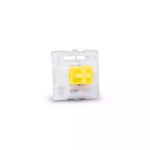 Sharkoon Gateron CAP V2 MILKY YELLOW Белый, Желтый 35 шт